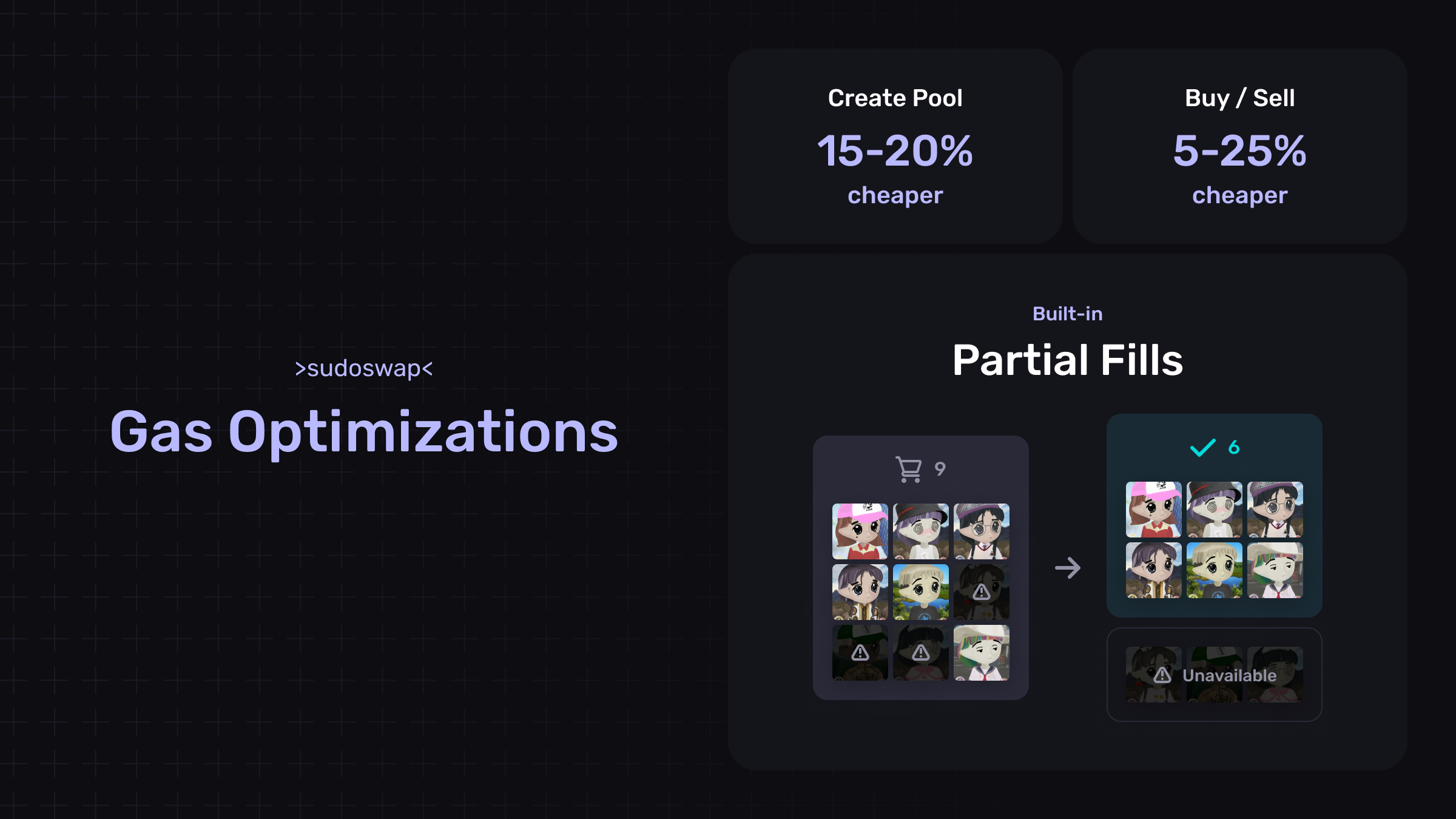 gas optimizations